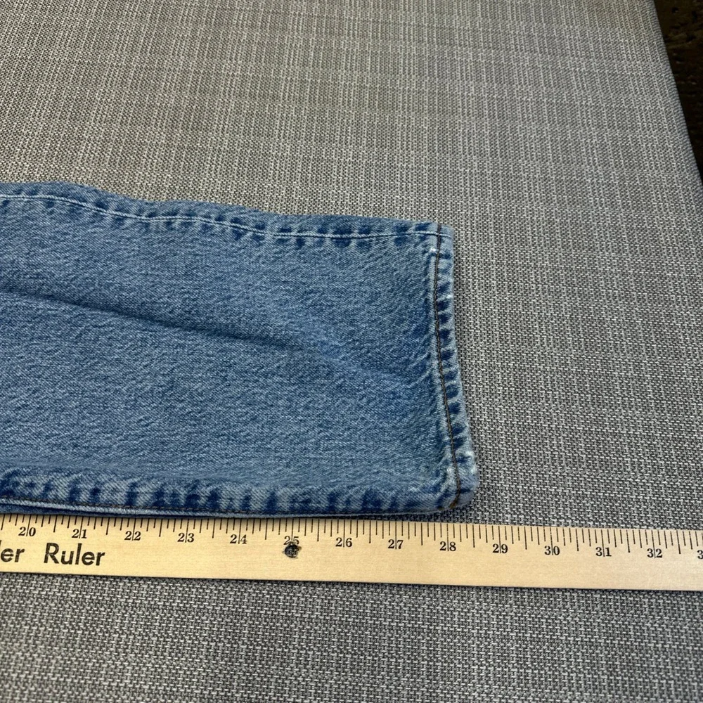 Madewell The Perfect Vintage Straight Jean Light Wash Blue Denim Size 25